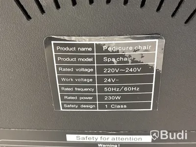 Pedikyrstol Smile Pipefree Jet, SK-8057