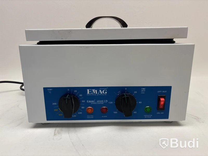 Varmluftssterilisator EMAG, Emmi-steri 15