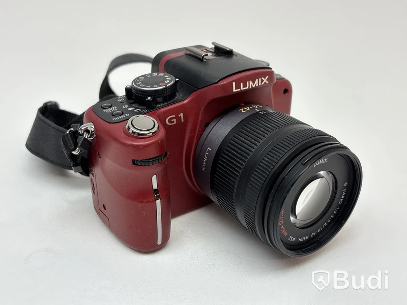 Kamera Panasonic DMC-G1 inkl. objektiv Panasonic Lumix G 14-42mm f/3.5-5.6 ASPH MEGA OIS.