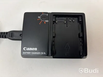 Parti med diverse batterier Canon