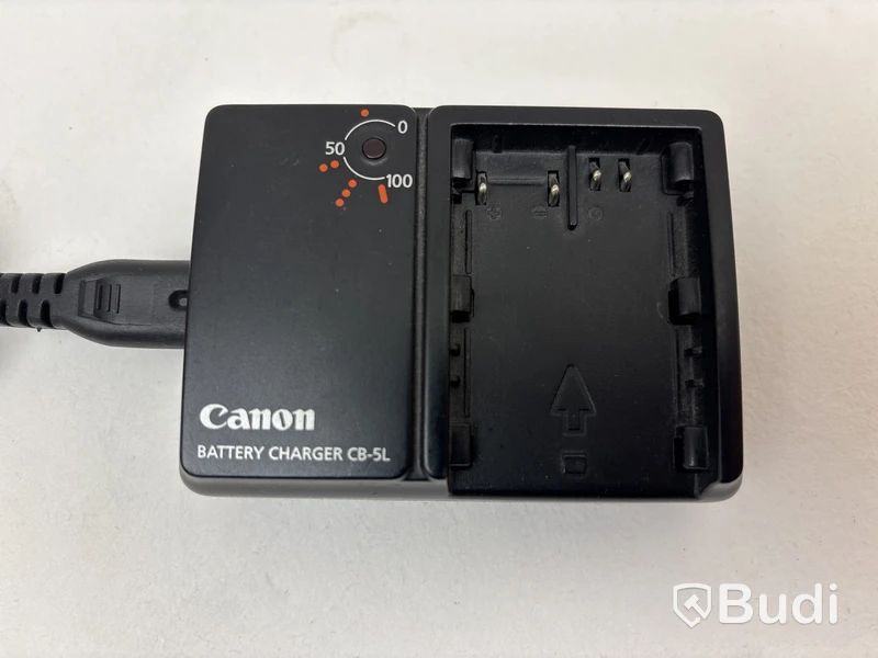 Parti med diverse batterier Canon