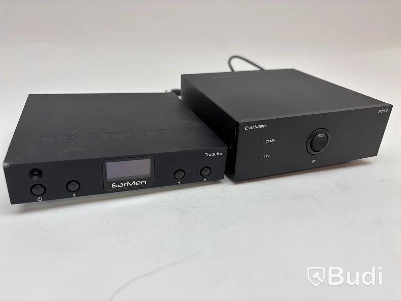DAC och nätaggregat EarMen Tradutto och PSU-3