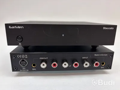 Streamer och förstärkare EarMen Staccato och CH-AMP
