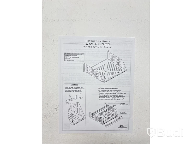 Rack Middle Atlantic Products, Slim 5 Series
