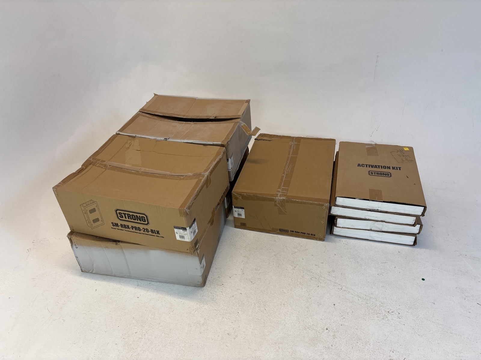 Parti med racktillbehör