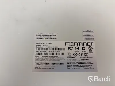 Brandvägg Fortinet, FG-100D