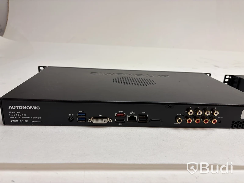 2 s.t mediaserver Autonomic, MMS 5A