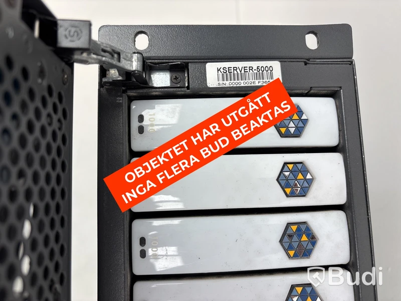 Mediaserver för hemmabiosystem Kaleidescape, Kserver-5000.