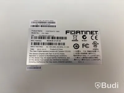 Brandvägg Fortinet, FG100D