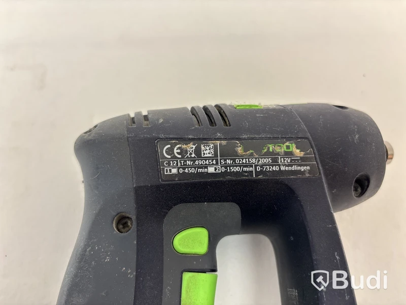 Skruvdragare Festool, C12 utan batteri
