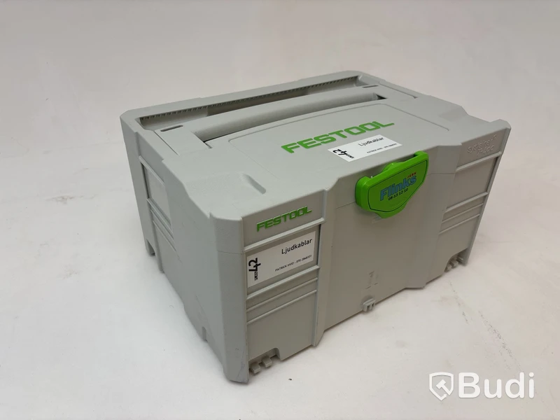 4 st. Förvaringslådor Festool.