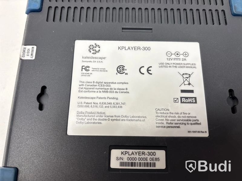 Mediaspelare Kaleidescape, Kplayer-300.