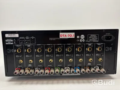 Niokanals-slutsteg för hemmabiosystem Integra, DTA-70.1.