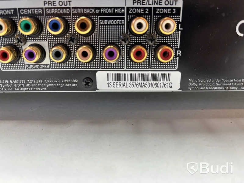 7.2-kanals nätverksförsedd A/V-receiver för hemmabio Integra, DTR-30.4
