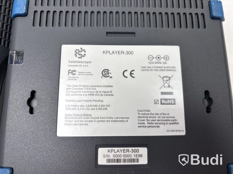 2 st. Mediaspelare Kaleidescape, Kplayer-300.