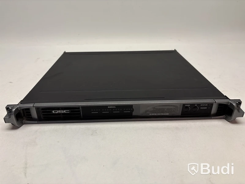 Hårdvaruenhet för ljudsystem Quality Systems Co, Q-SYS I/O frame.