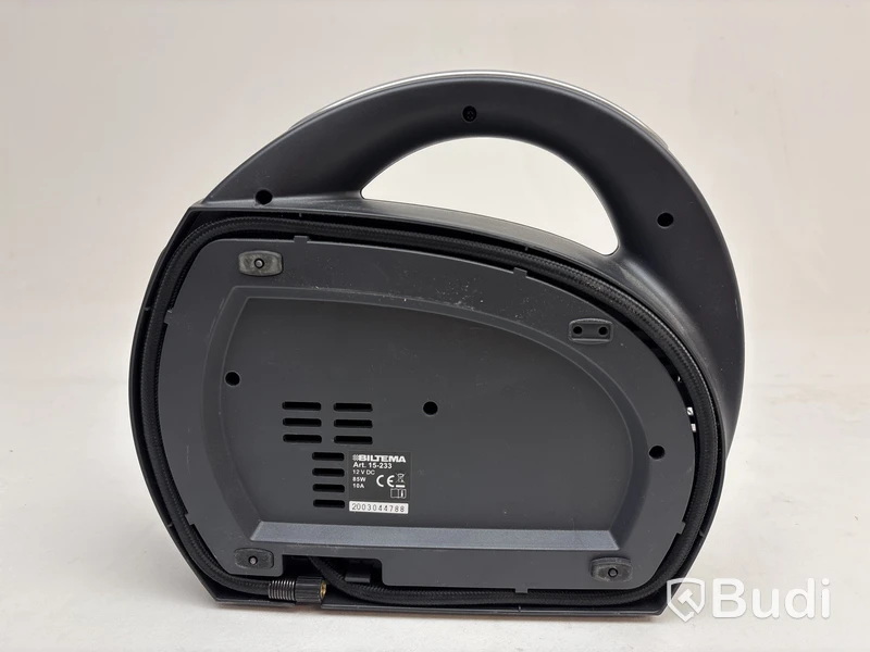 Batteridriven kompressor Biltema.