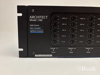 Flerkanalsförstärkare i klass H AudioControl, Architect Model 1160