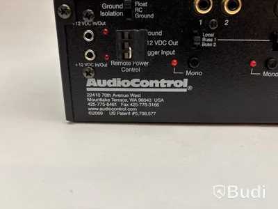 Flerkanalsförstärkare i klass H AudioControl, Architect Model 1160