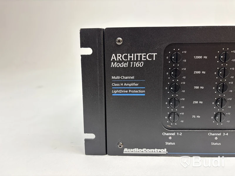 Flerkanalsförstärkare i klass H AudioControl, Architect Model 1160