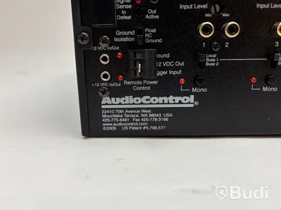 Flerkanalsförstärkare i klass H AudioControl, Architect Model 1160