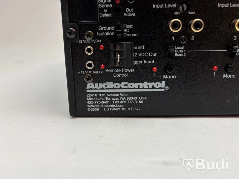 Flerkanalsförstärkare i klass H AudioControl, Architect Model 1160