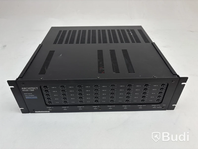 Flerkanalsförstärkare i klass H AudioControl, Architect Model 1160