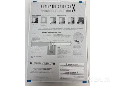 Osynlig högtalare Slealth Acoustics LRX-83