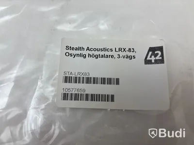 Osynlig högtalare Slealth Acoustics LRX-83
