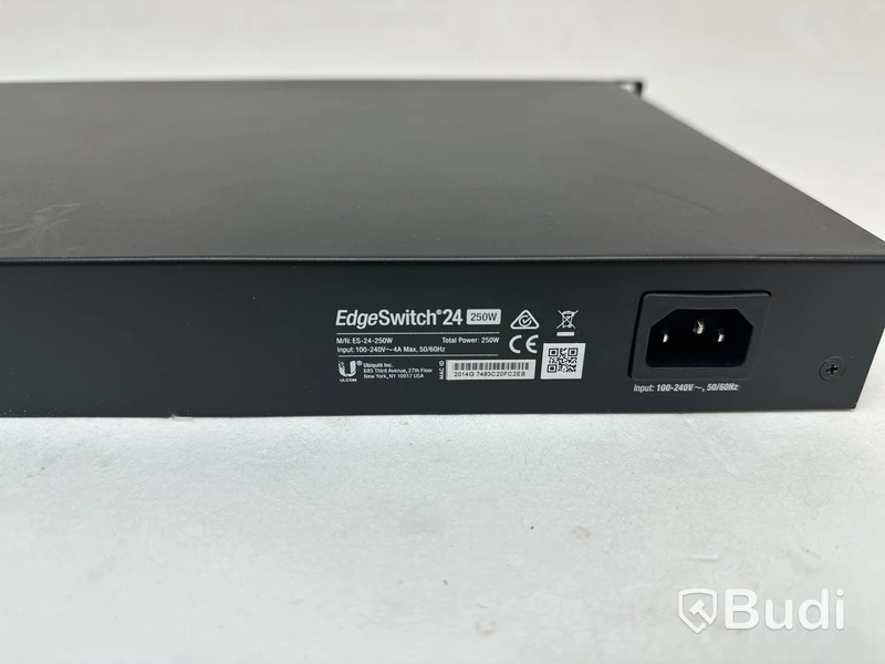 L2/L3 Gigabit Ethernet-switch Ubiquiti, EdgeSwitch 24 250W.