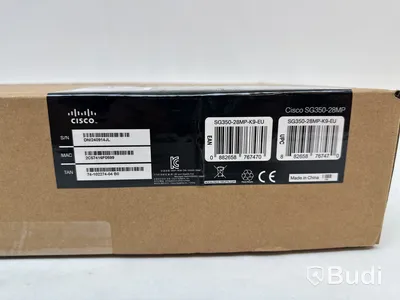Nätverksswitch Cisco, SG350-28MP.