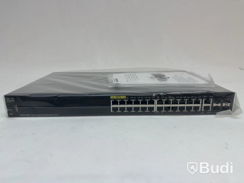 Nätverksswitch Cisco, SG350-28MP.