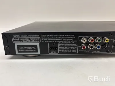Kassettspelare Sony TC-K215 och DVD-spelare Marantz DV4001