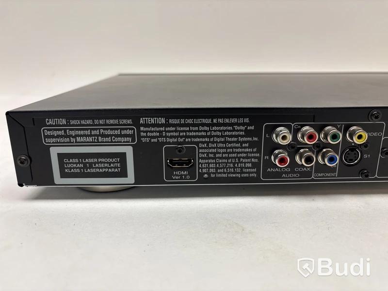 Kassettspelare Sony TC-K215 och DVD-spelare Marantz DV4001