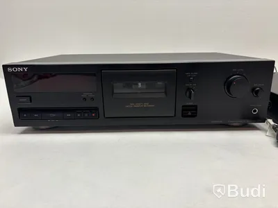 Kassettspelare Sony TC-K215 och DVD-spelare Marantz DV4001