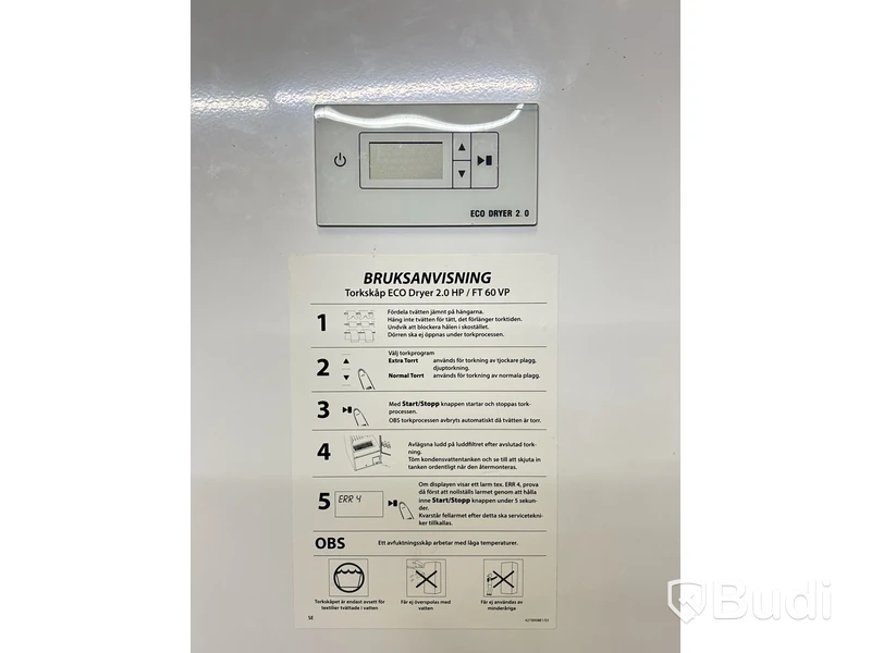 Torkskåp Nimo, Eco dryer 2.0