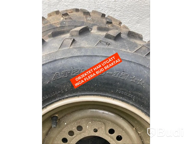 Hjul, ca 18 styck, bland annat till terrängbil, ATV, Volvo