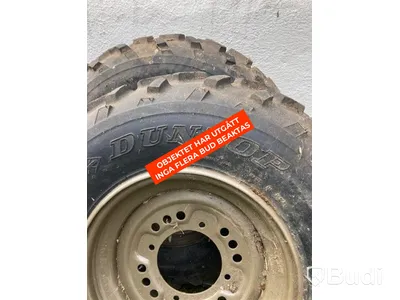 Hjul, ca 18 styck, bland annat till terrängbil, ATV, Volvo