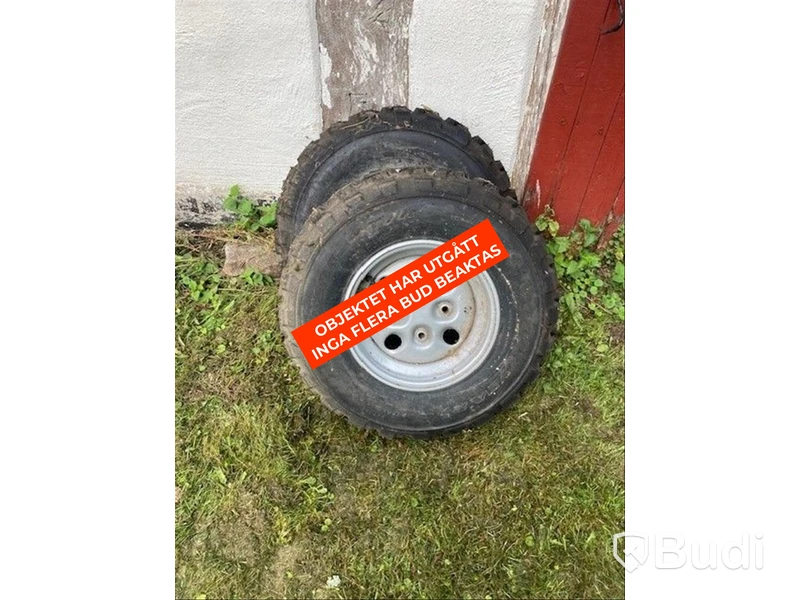 Hjul, ca 18 styck, bland annat till terrängbil, ATV, Volvo