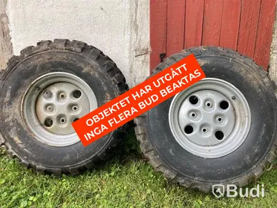 Hjul, ca 18 styck, bland annat till terrängbil, ATV, Volvo