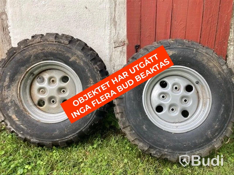 Hjul, ca 18 styck, bland annat till terrängbil, ATV, Volvo