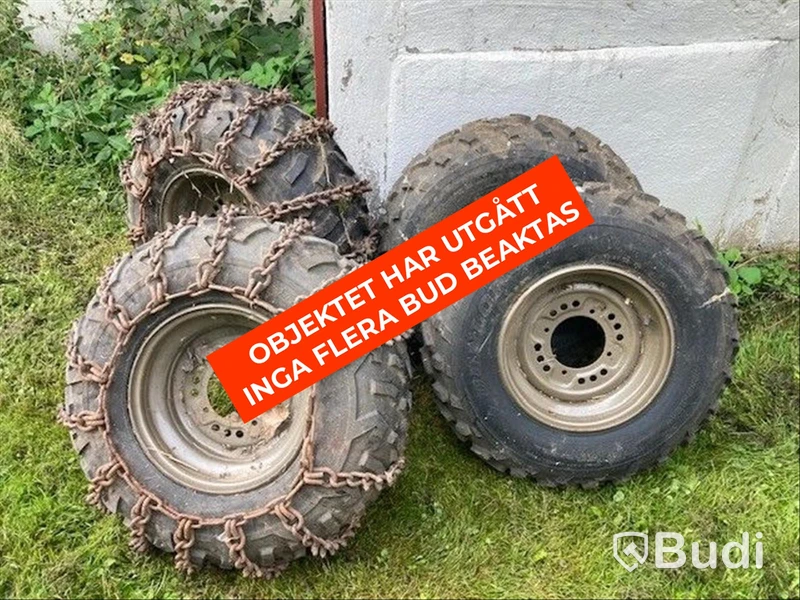 Hjul, ca 18 styck, bland annat till terrängbil, ATV, Volvo