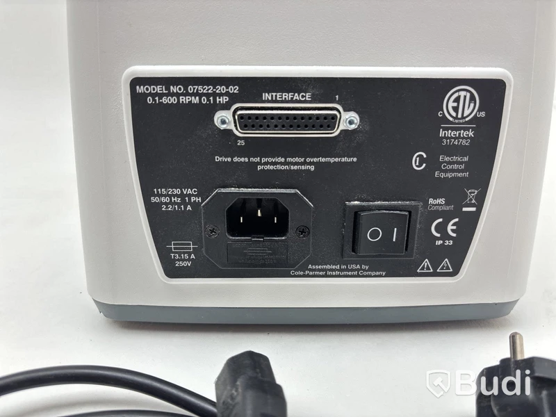 Masterflex L/S Digital Pump Drive peristaltic pump, Easy-Load II