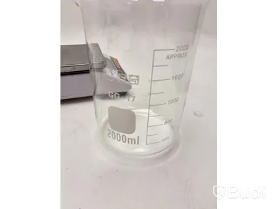 Bonvoisin precision scale, incl. glass beaker