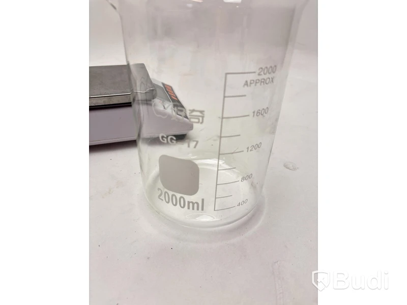Bonvoisin precision scale, incl. glass beaker
