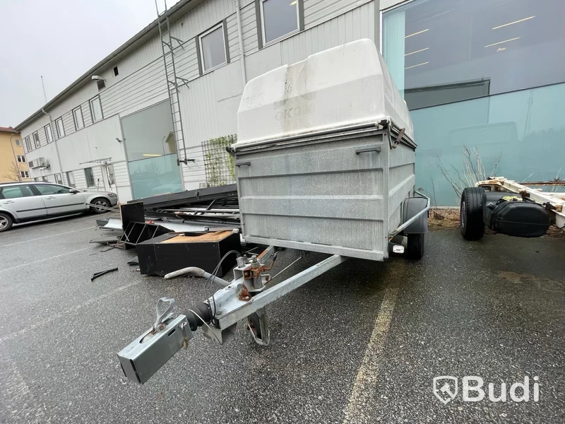 Bromsat kåpsläp Thule LV1000 | 2008 - Reparationsobjekt