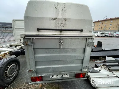 Bromsat kåpsläp Thule LV1000 | 2008 - Reparationsobjekt