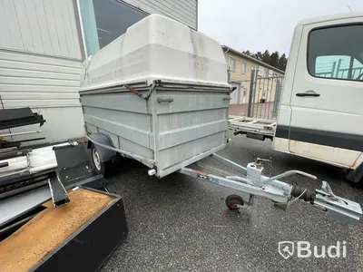 Bromsat kåpsläp Thule LV1000 | 2008 - Reparationsobjekt
