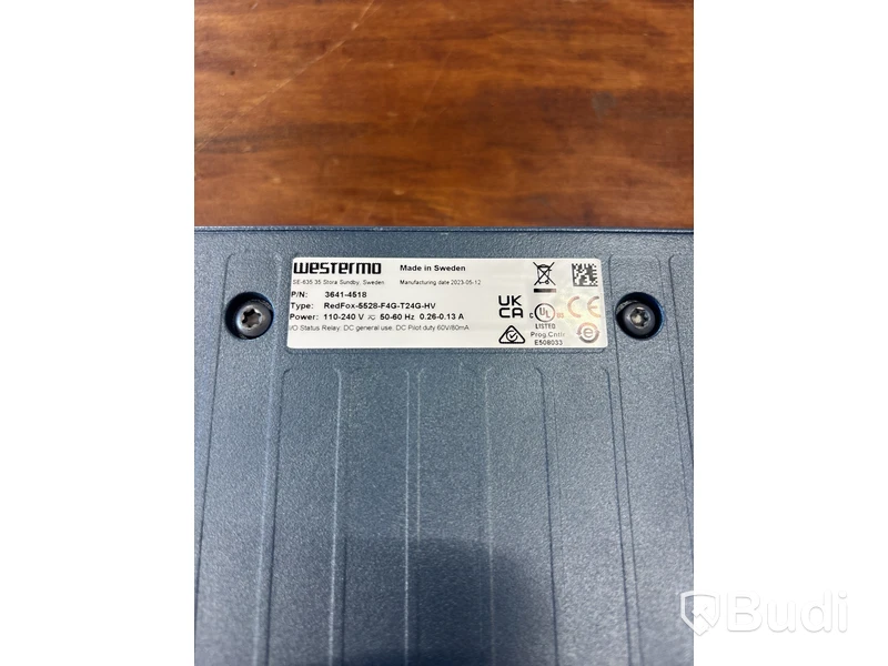 Switch Ny, Westermo rackmonterad Redfox-5528-F4G-T24G-HV