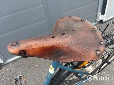Damcykel Skeppshult med Brooks lädersadel